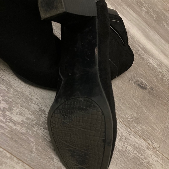 Visual Suede / Leather Pump Booties sz 8 - Picture 4 of 5